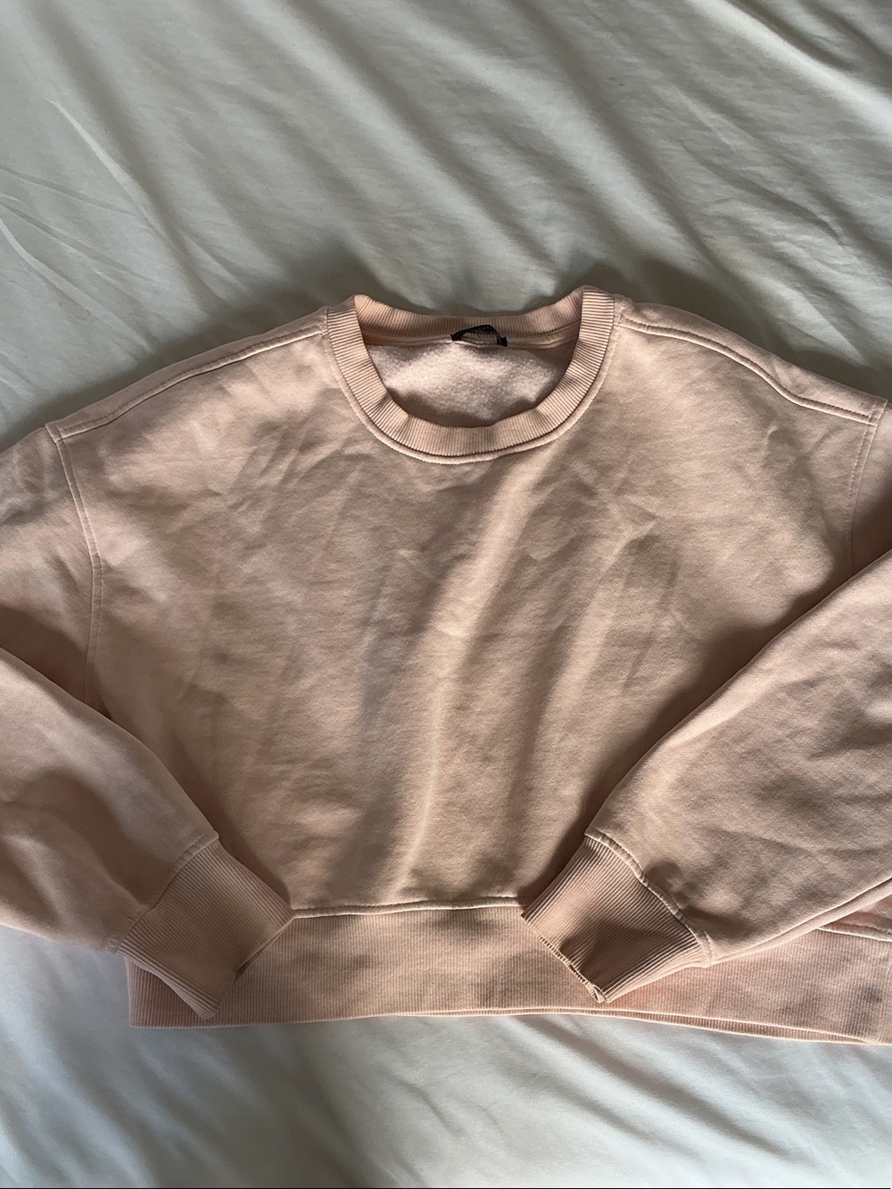 Women’s Crewneck Sweatshirt - Baby Pink